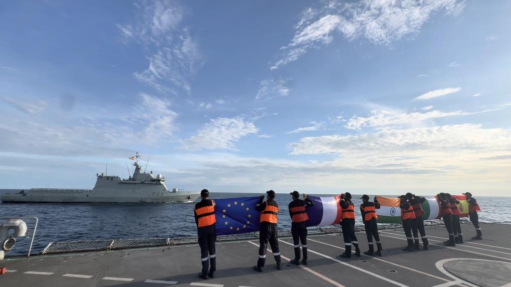 Maiden Indo-EU Naval Exercise